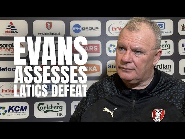 ️  "Key moments in the first half defined the outcome" - Evans