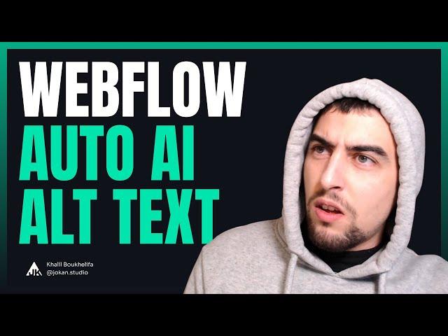 An add-on to get Webflow automatic AI alt text!