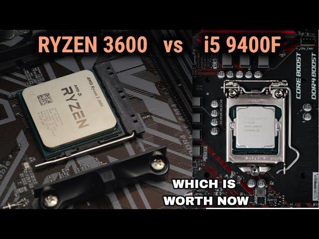 Ryzen 5 3600 vs i5 9400f Tested in 15 games