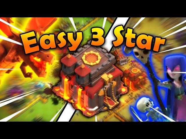 TOP 5 EASY TH10 WAR ATTACKS FOR CLAN WARS | Clash of Clans