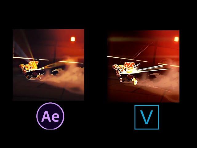 After Effect vs Sony Vegas comparation