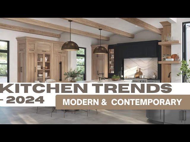 2024 Kitchen Trends | Modern & Contemporary Kitchen Trends | Kitchen Backsplash & Cabinets