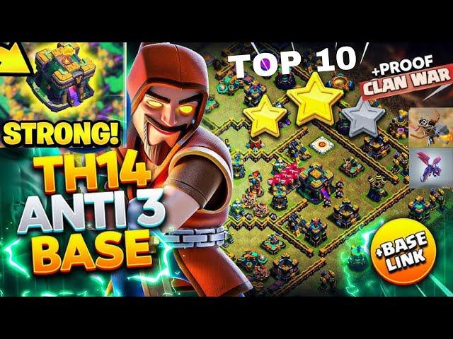 TOWNHALL 14 WAR BASES  BEST TOP 10 | CWL | ANTI HYDRA | SEPTEMBER | LALO | WAR