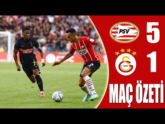 PSV 5-1 Galatasaray Özet Şampiyonlar Ligi Ön Eleme