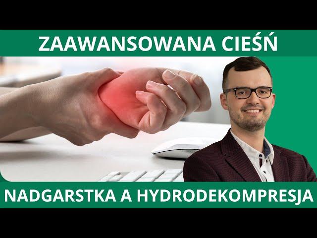 Zabieg hydrodekompresji w leczeniu zaawansowanego stopnia cieśni nadgarstka - lek. Tomasz Grądzki