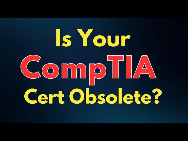 CompTIA to AI (1978-2024): Is Your Tech Cert Already Obsolete?