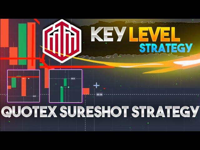 Key Level Trading Strategy Quotex | Quotex New Sureshot Strategy | Quotex