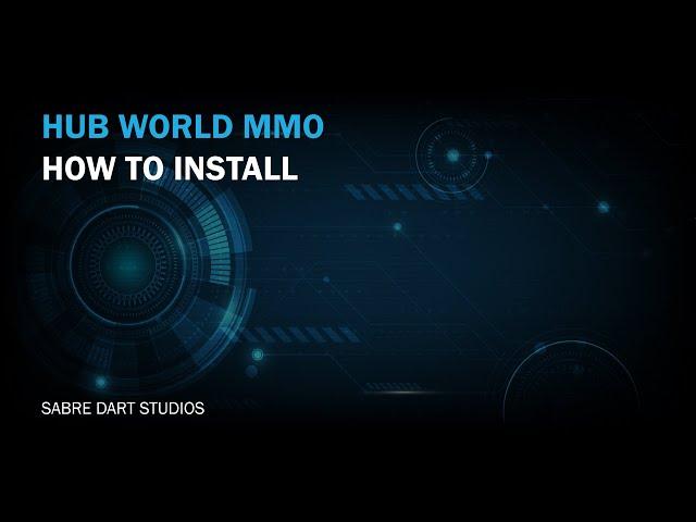 UE5 Hub World MMO - How to Install