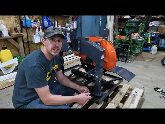 MechMaxx Stump Grinder SG24 Unboxing And Setup