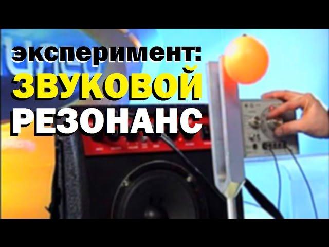 Галилео. Эксперимент. Звуковой резонанс