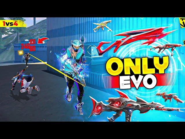 New Evo Guns Challenge  With Random Players *Funny* I took Revenge  Free Fire