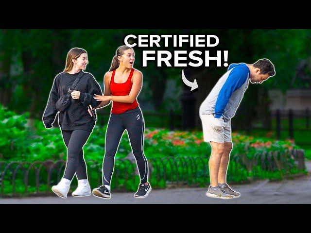 FUNNY Fart Prank in Central Park! Accidental CRISPY Rips!