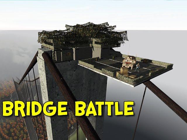 BATTLE OF THE BRIDGE! - Arma 2: DayZ Mod - Ep.48