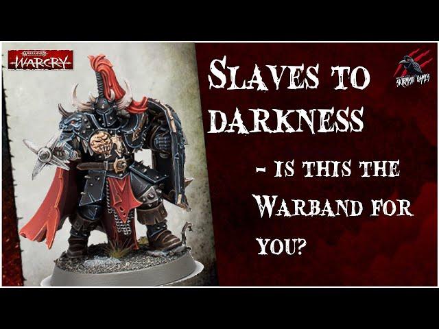 WARCRY SLAVES TO DARKNESS UNBOXING REVIEW - Is This The Warband For You?