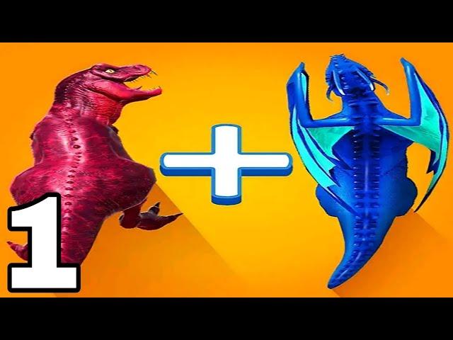 Merge Master : Dinosaur Monster : Walkthrough Part 1 Max Levels - Android ios Gameplay