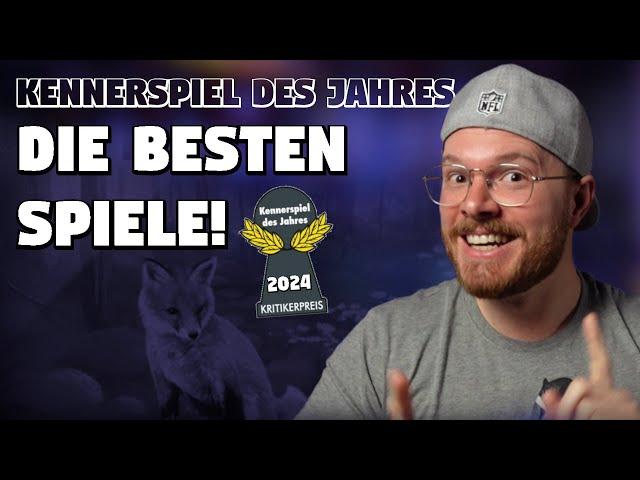 Meine Tipps zum Kennerspiel des Jahres 2024!