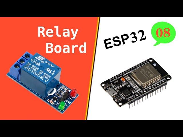 Controlling Relay Boards from an ESP32