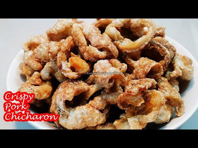 THE SECRET TO MAKE SUPER CRUNCHY PORK CHICHARON |  CRISPY PORK RIND!!!