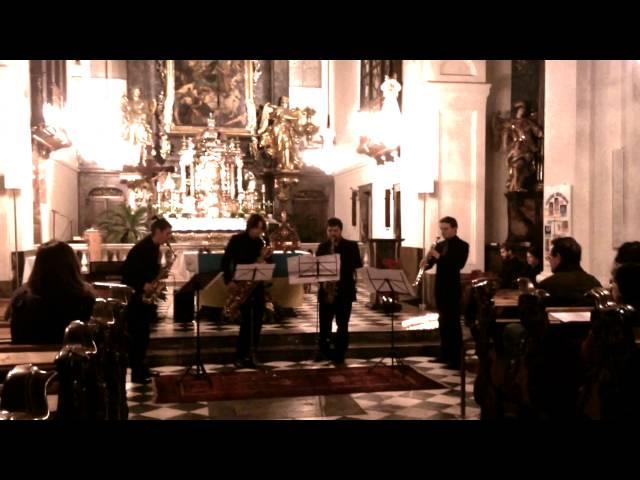 ''Wap'' Sax Quartet: Pavane (Op.50) by Gabriel Faure, arr. Eddie Jennings