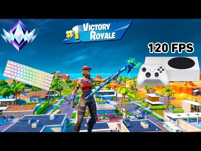 Fortnite Unreal Ranked Reload on Xbox Series S | Keyboard & Mouse Gameplay | 120 FPS