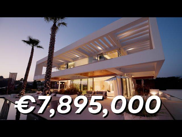 Touring €7,895,000 Luxury Villa in Marbella with Scandinavian Design and incredible views !