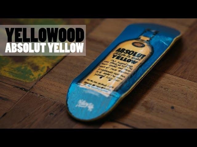 Yellowood - Absolut Yellow Fingerboard Graphic deck - Product Blog