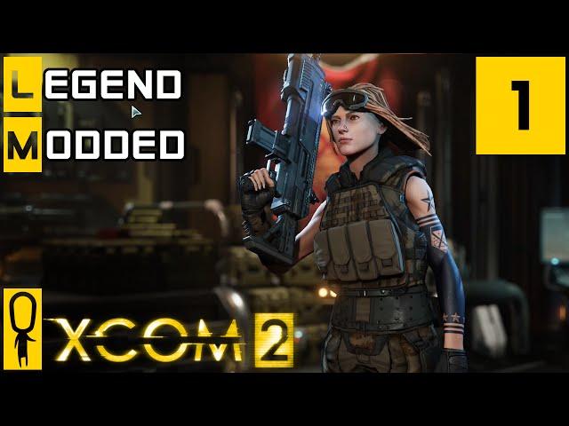 XCOM 2 - Part 1 - Squad Cohesion, Better Advent, Grimy's Loot - Let's Play - [Season 3 Legend]