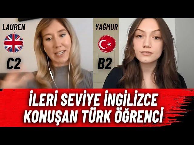 İleri Seviye İngilizce Konuşan Türk Öğrenci