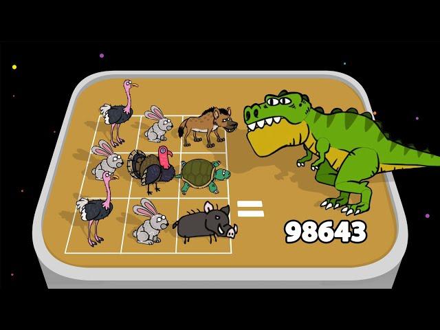 MERGE ANIMALS: My Perfect Zoo - Android Game Merge Battle (Replay)