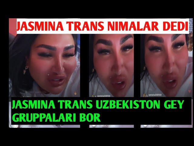 JASMINA TRANS UZBEKISTONDA GEY GRUPPALAR HAQIDA GAPIRDI BARCHA VILOYATDA BOR GEY GRUPPALAR DEB AYTTI