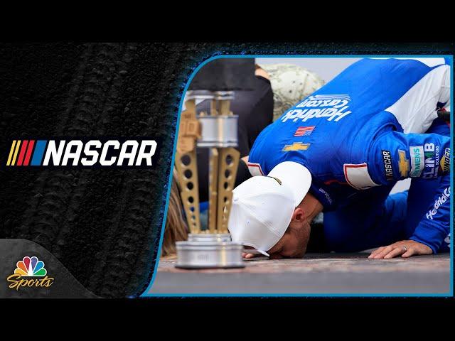 Kyle Larson victorious in NASCAR Cup Series' return to Indianapolis oval | Motorsports on NBC