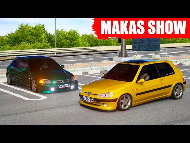 OTOBAN FARESİ İLE TRAFİKTE MAKAS ATTIK !! PEUGEOT 106