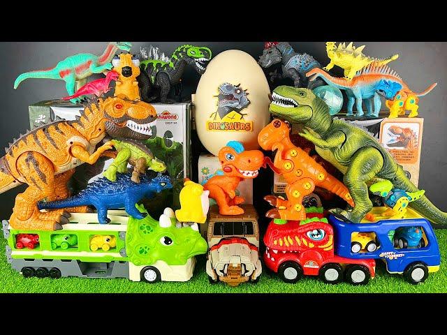 Jurassic World Unboxing Review Asmr Dinosaur T-rex Giganotosaurus Triceratops Ankylosaurus