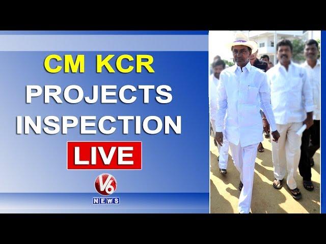 CM KCR Projects Inspection LIVE | V6 News