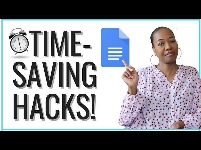 The 7 Absolutely BEST Google Docs Hacks For First Time Writers!