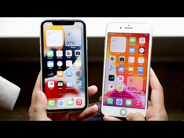 iPhone 11 Vs iPhone 8 Plus In 2021! (Comparison) (Review)