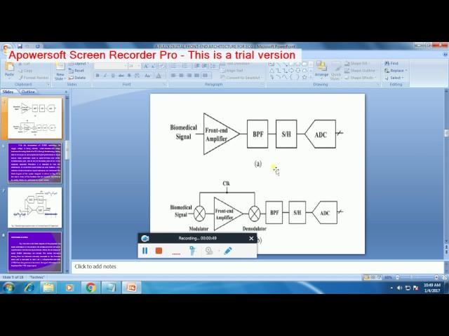 IEEE 2016-2017 VLSI PROJECTS A FULLY DIGITAL FRONT END ARCHITECTURE FOR ECG ACQUISITION SYSTEM WITH