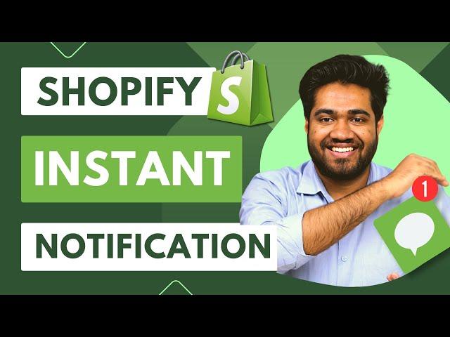 Shopify Notifications - Setup Email & SMS Notifications in Shopify | Boost Your Sales! Shopify Guide