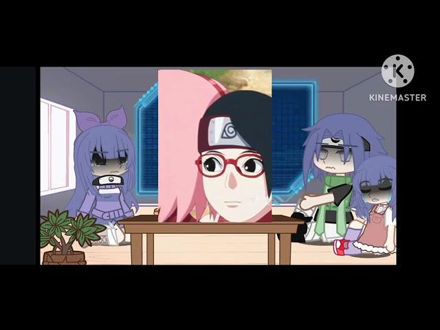 Sasuhina hijos react to Sasusaku y sarada au