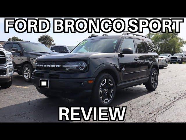 2023 Ford Bronco Sport Outer Banks interior quality check (Unintentional ASMR)