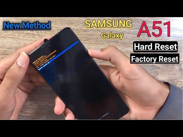 Samsung Galaxy A51 Factory Reset | How to Hard Reset Samsung A51 (SM-A515f)