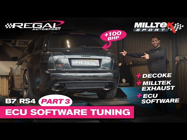 BEST B7 RS4 UPGRADES: +100BHP WITH ECU SOFTWARE TUNING [PART 3]