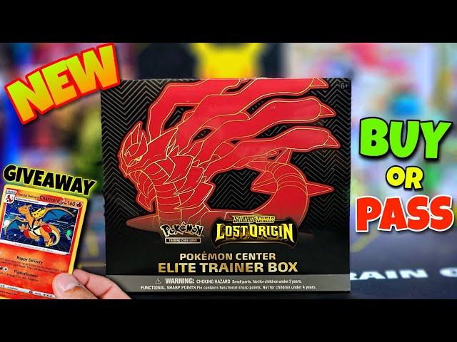 Pokemon Center Lost Origin Etb Opening! Plus Special Delivery Charizard GIVEAWAY!