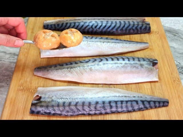 Mackerel is tastier than salmon: You can cook it every day for dinner! Nobody knows this fish recipe