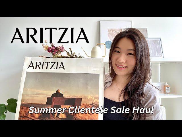 ARITZIA TRY ON HAUL  | Summer Clientele Sale 2023