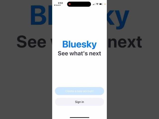 Where to enter an invite code in Bluesky app when you just creating your account?