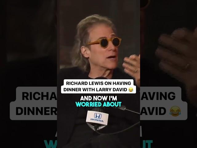 Richard Lewis Tells a HYSTERICAL Story Telling What It’s Like to Have Dinner With Larry David