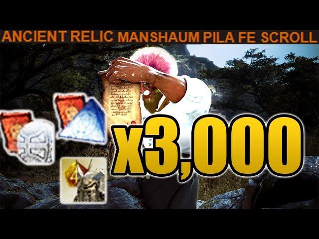 3,000 Relics & Voodoo & Pila Fe Scrolls COMBO is WORTH?! | Black Desert Online