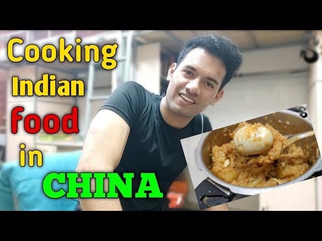 Cooking Indian food in China| Vlog 15| Saahil Hussain