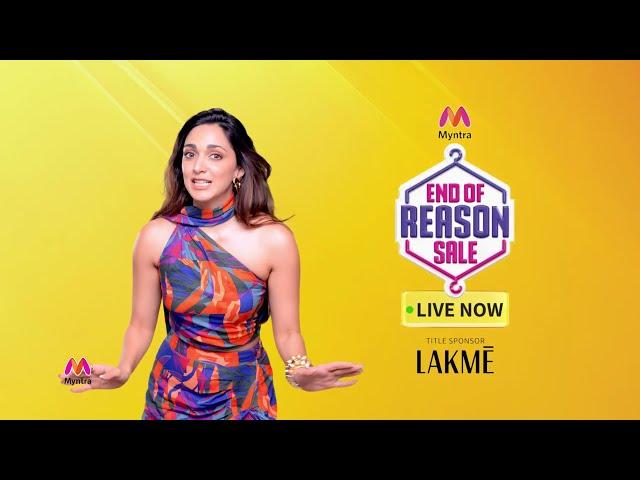 Myntra End Of Reason Sale is Live!